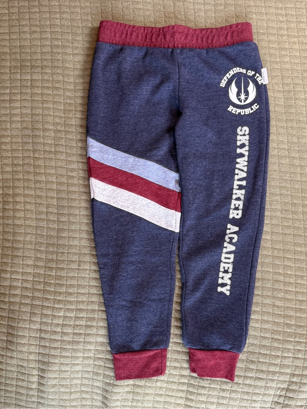 NET! Disney Star Wars Navy Joggers Skywalker academy, 8